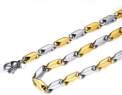 Sadnya Rhodium Plated Stainless Steel Chain