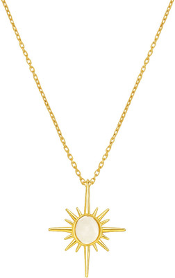 NEEVO Solara Light Necklace Gold-plated Plated Stainless Steel Necklace