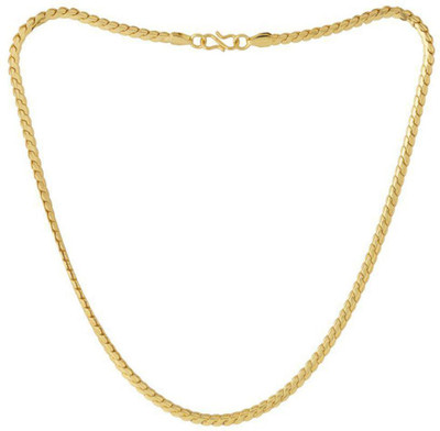 shankhraj mall Gold-plated Plated Metal Chain Set