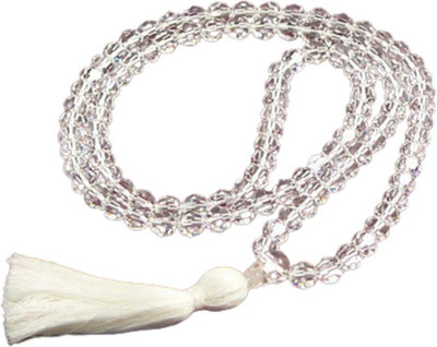 RATAN BAZAAR Original Sphatik Beads Mala for women Crystal Stone Chain