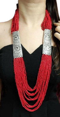 SGM Beads Alloy Necklace