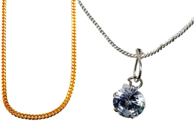 Nawab Collection Fashionable Stylish And Trendy Classic Design Chain for Women Gold-plated Plated Brass Chain