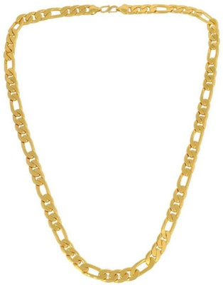 Pitaamaa Pitaamaa Ethnic One Gram Gold Chain (23 INCH)Wate/Sweet Proof RMTJN-124 Gold-plated Plated Brass Chain