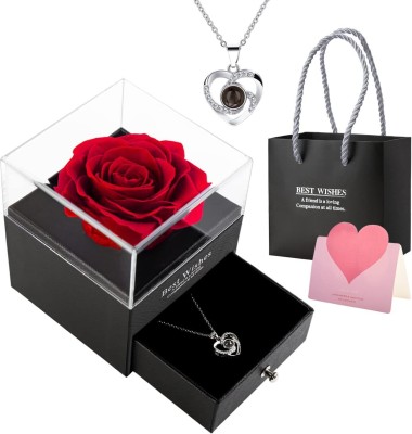 LeWIS Jewellery, Artificial Flower, Showpiece Gift Set