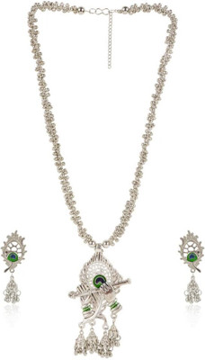 URBANELA Oxidised Silver Silver Jewellery Set(Pack of 2)