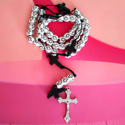 Shiv Jagdamba Rhodium Plated Dori Chain