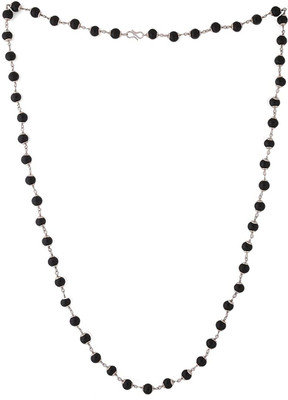 RDK ye Catching Ebony Wood Mala, 54 Beads, Wood Chain Karangali Kattai Mala 6-MM Wood Chain