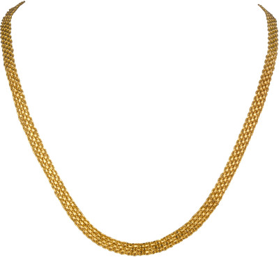shankhraj mall Gold-plated Plated Metal Chain Set