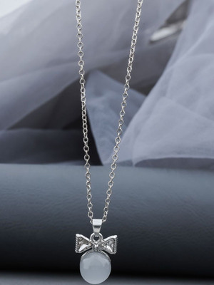 Dressberry Elegant Set of 2 Necklace Chain for girls and Women Gold-plated Plated Brass Chain