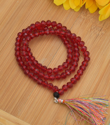 GIACOMO 1 Black Meru+Marron Quartz negative energy Vastu spiritual powers For Men/Women Quartz Crystal Necklace