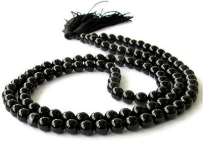 Navdurga Jyotish Kendra Natural Sulemani Hakik Mala With lab Certified (6mm) (A++ Quality) Agate Stone Chain