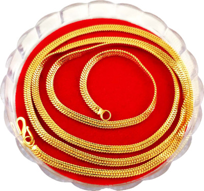One Gram Gold Plated Chain Gold-plated Plated Brass Chain