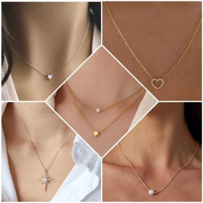 ELCETRATD JEWELLERY Gold-plated Plated Alloy Necklace