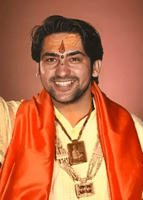 TULSI MALA Wood tulsi mala with hanuman locket balaji hanuman locket jay bageshwar dhaam Citrine Rudraksha Chain