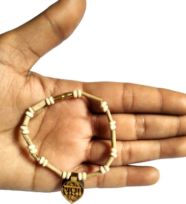 oyssta Original Tulsi Mala Laddu Gopal With Radha Name Round Pack Of 1 Agate Wood Chain