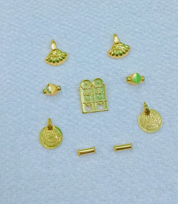THE CURIOUS Thali set Gold-plated Plated Copper Chain Set
