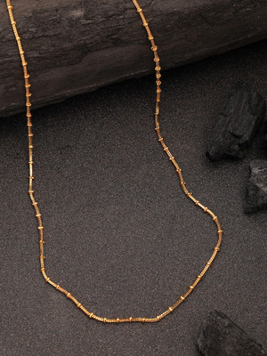 NVR Gold-plated Plated Alloy Chain