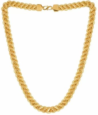 Nig-bb Men Gold Plated Chain Crystal Gold-plated Plated Brass Chain