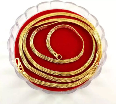 shankhraj mall Gold-plated Plated Alloy Chain