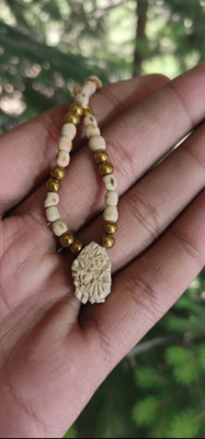 Shri Radha Pujan bhandar Orginal Tulsi mala radha krishna locket and new design stone Rudraksha Chain