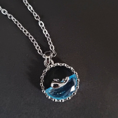 VR Divine Adorn Diamond Silver Plated Stainless Steel Chain