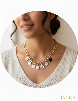 JANEJA Crystal Glass Necklace