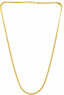 REVERSEA 1 Gram For Boys and Man Stainless Steel Gold-plated Plated Brass Chain