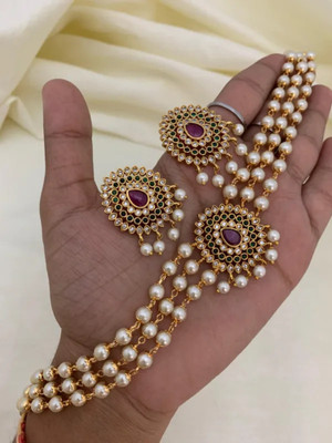 Rangrozo Jewellery Gold-plated Plated Copper Necklace