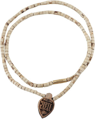 Bscreation Radha Locket Tulsi Mala Wood Chain