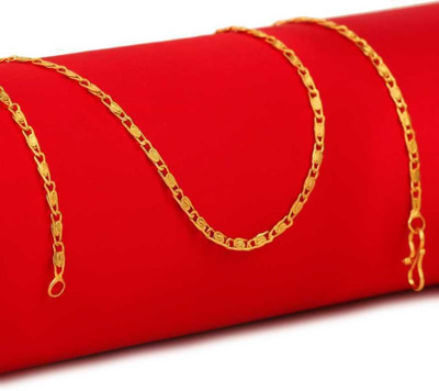 Trendy Gold Gold-plated Plated Brass Chain