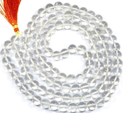DIVINE SOUVENIRS Original & Jaap Mala for Pooja/108 Beads Crystal Chain