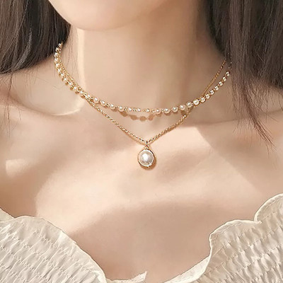 AVIRA ENTERPRISES Gold-plated Plated Alloy Necklace