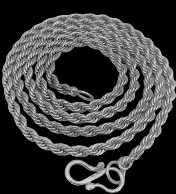 MAATRCHAAYA Stylish Chains set Sterling Silver Plated Alloy Chain Set