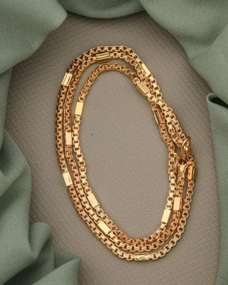 Gopika Creation Diamond Gold-plated Plated Alloy Chain