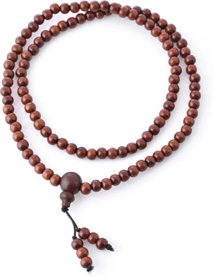 VARENYA ARTS Unisex Original Red 108 + 1 Beads Jaapmala 6MM Meditation Pooja Chain Sandalwood Beads Wood Chain VARENYA ARTS Unisex Original Red 108 + 1 Beads Jaapmala 6MM Meditation Pooja Chain Sandalwood Beads Wood Chain