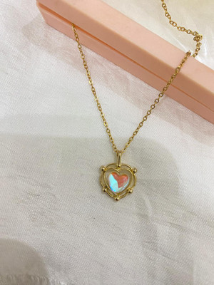 Adore Jewels stylish western lightweight neclace for daily wear Gold-plated Plated Stainless Steel Chain Set