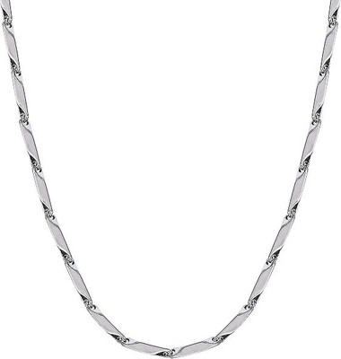 TheExtra The Extra 316L Stainless Steel Rice Chain For Men And Boys Stainless Steel Chain