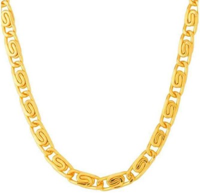 house of common AgTrendz Premium Gold-Plated Alloy Metal Chain: Elevate Your Style Gold-plated Plated Alloy Chain