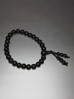 Karungali Original Karungali Bracelet by Lucky Rudraksha 8mm Black Ebony Wood Chain