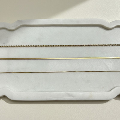 nillore Gold Plated Snake Chain Gold-plated Plated Stainless Steel Chain