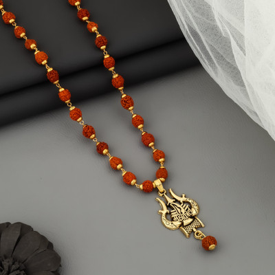 Divine rudras Gold-plated Plated Brass Chain