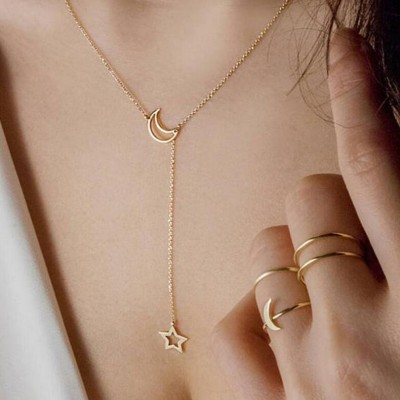 TheVineGirl Lavish Single Layered Pendant Necklace For Girls And Women Gold-plated Plated Alloy Layered