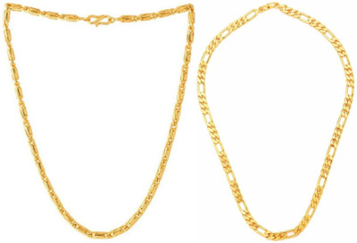 HEM RUPA The Perfect Necklace Chain for Men and Boys Gold-plated Plated Brass, Alloy Chain