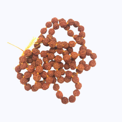 Anjali collection Natural Rudraksha Mantra Jaap Mala with 108+1 Beads| Anjali Collection Rudraksha Chain