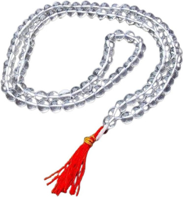 Vanishree World Beautiful & Genuine Sphatik Beads Mala Crystal Stone Chain