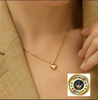 DHARM JEWELS Gold-plated Plated Brass Chain