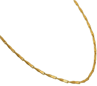 Neerajyoti Beautiful Design Chain For Boys Girls Men Women Necklace Gold-plated Plated Brass Chain