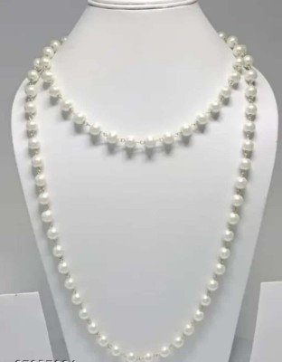 A2 Fashion Classic Pearl Necklace Beads Gold-plated Plated Alloy Chain