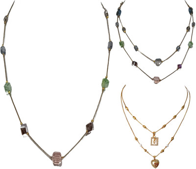 RDH Jewellery Simple Elegant Versatile Necklace Chain for Women Gold-plated Plated Stainless Steel Chain