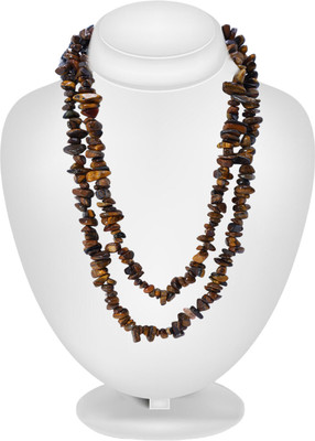 BHAGYA G Tiger eye mala Necklace for Men & Women Fashion Jewerlly Jaap Mala 108 Beads Crystal Crystal Chain